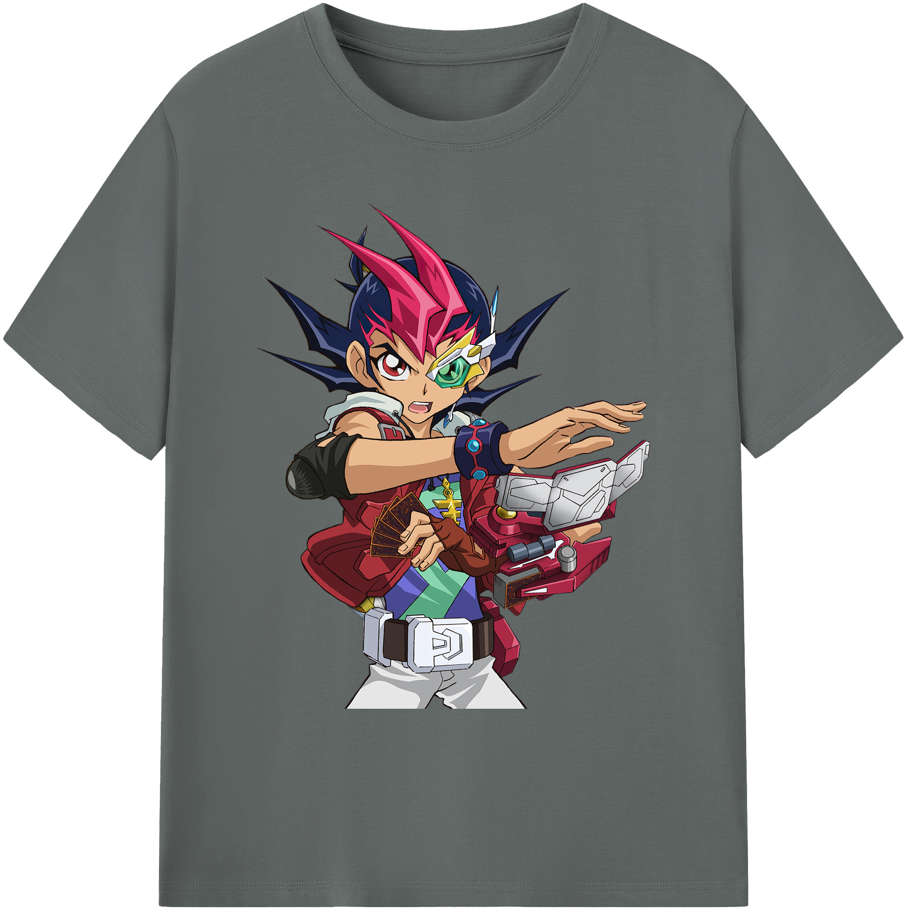 （画像用） 遊☆戯☆王 Yu-Gi-Oh! 綿100％ メンズ半袖Tシャツ｜肌触りやわらか＆通気性